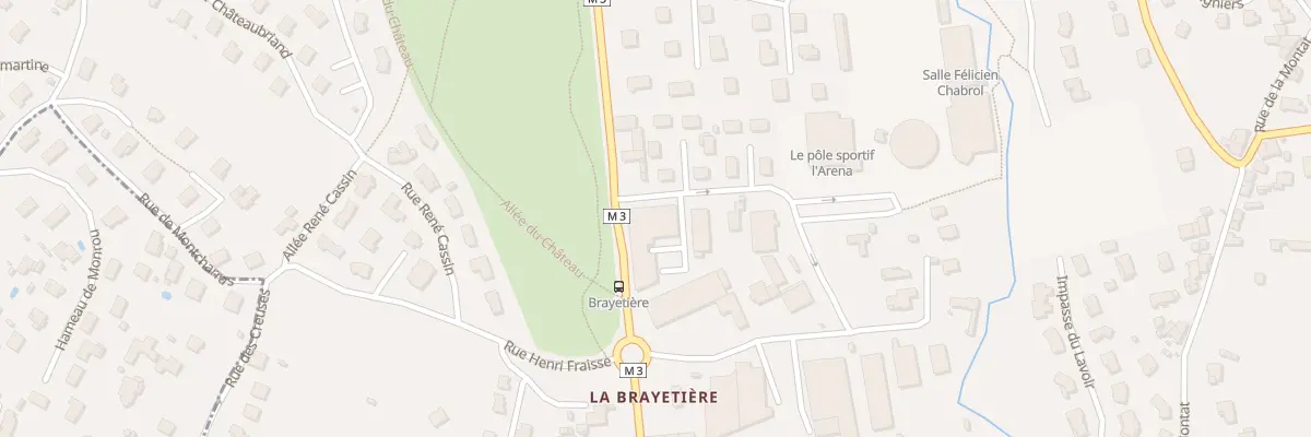 Plan du 14 Av du Valjoly à Sorbiers