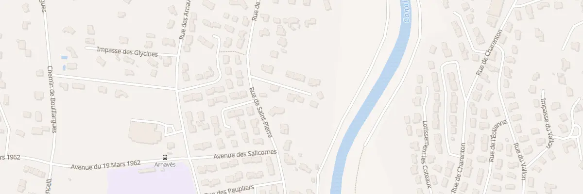 Plan du 9064 Rue de Saint-pierre à Saint-Gilles