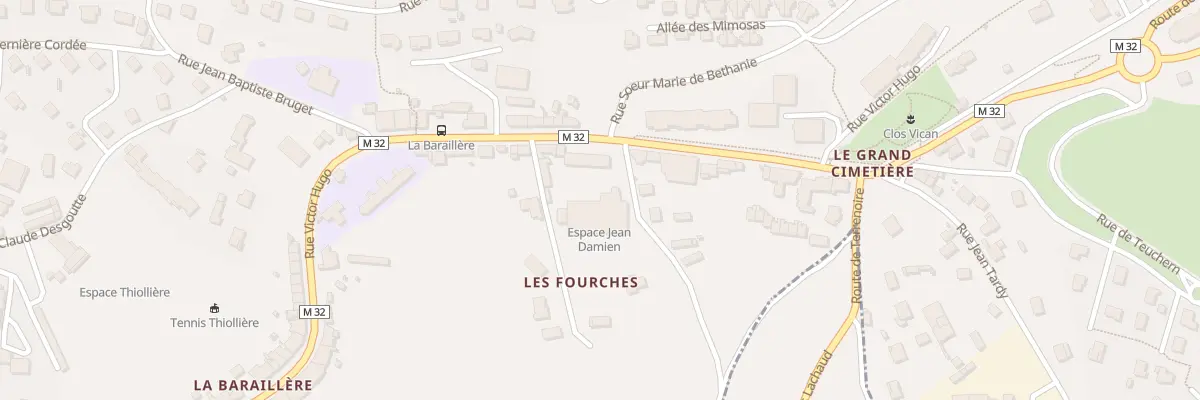 Plan du 17B Rue Victor Hugo à Saint-Jean-Bonnefonds
