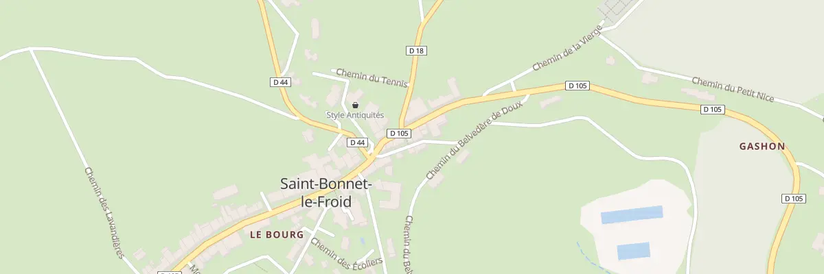 Plan du 5 Rue du Vivarais à Saint-Bonnet-le-Froid