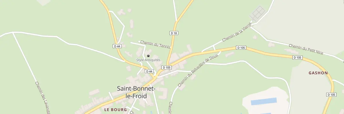 Plan du 16 Rue du Vivarais à Saint-Bonnet-le-Froid
