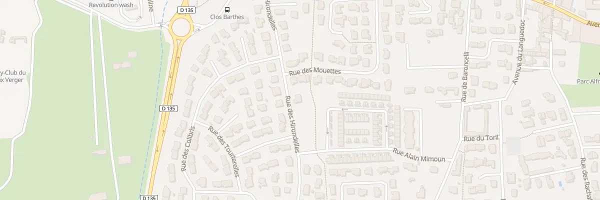 Plan du 18 Rue des Hirondelles à Marguerittes