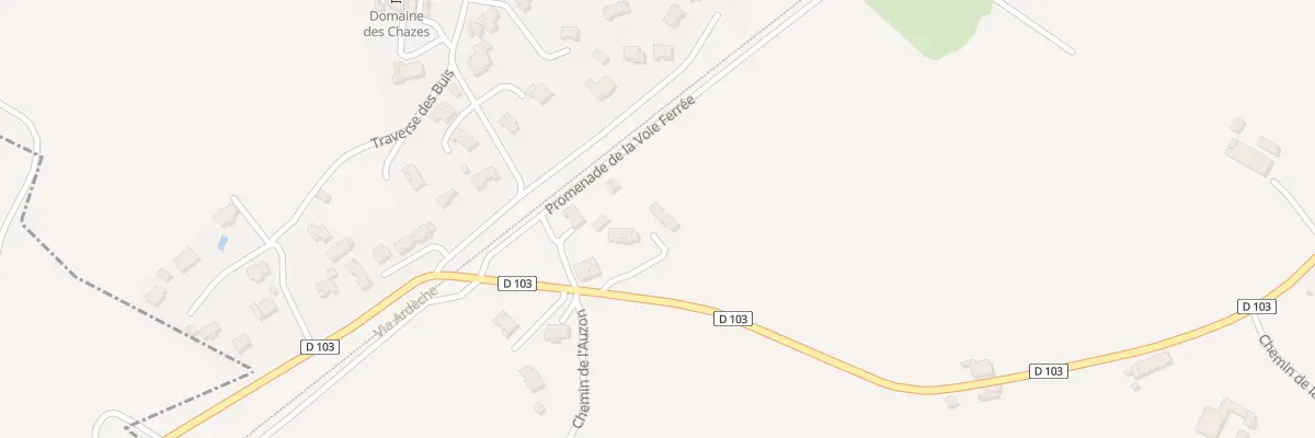 Plan du 85 Imp des Amandiers à Saint-Germain
