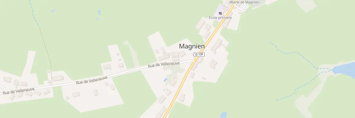 Plan du 4 Rue de Velleneuve à Magnien