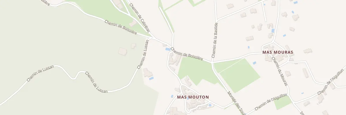 Plan du 5127 Mas de Mouton à Verfeuil