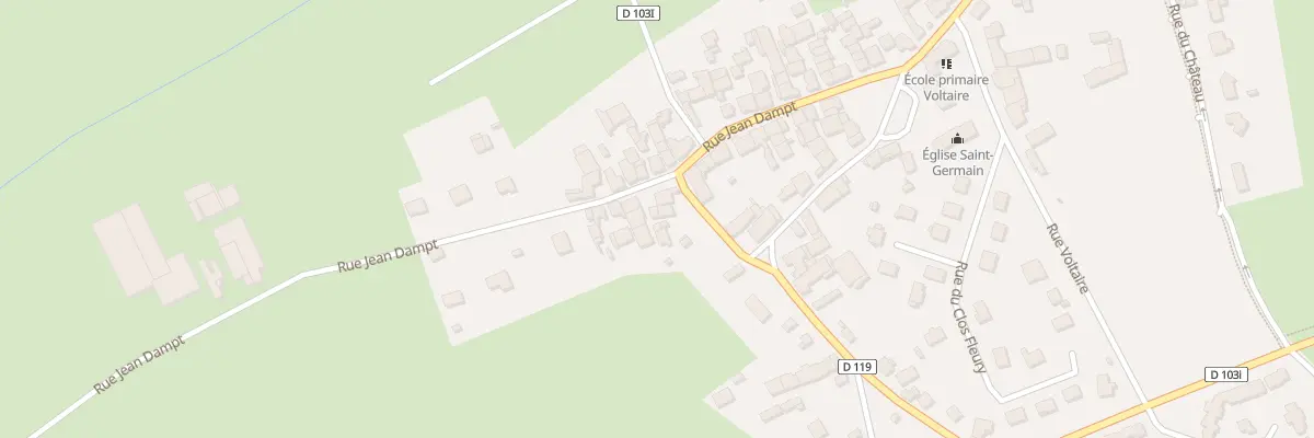 Plan du 21 Rue Jean Dampt à Venarey-les-Laumes