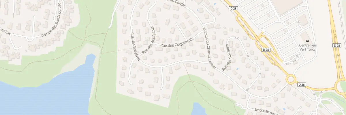 Plan du 21 Rue des Bruyères à Torcy