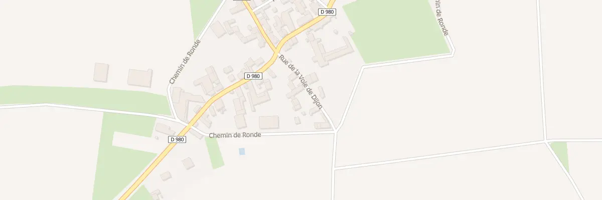 Plan du 6 Rue de la Voie de Dijon à Étais