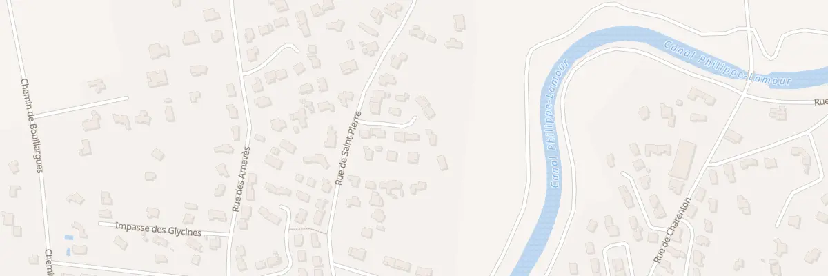 Plan du 8 Imp du Verger à Saint-Gilles