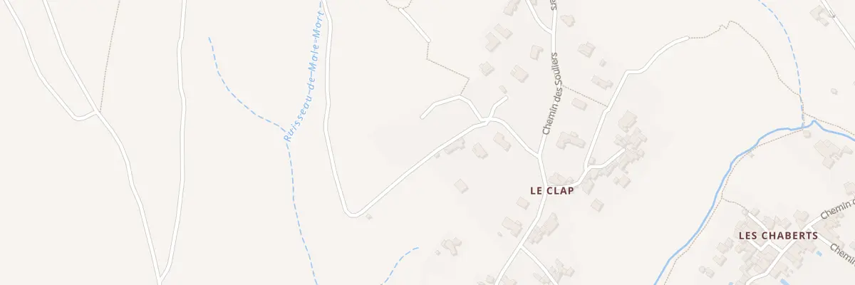 Plan du 1 Les Reyniers à Vesseaux