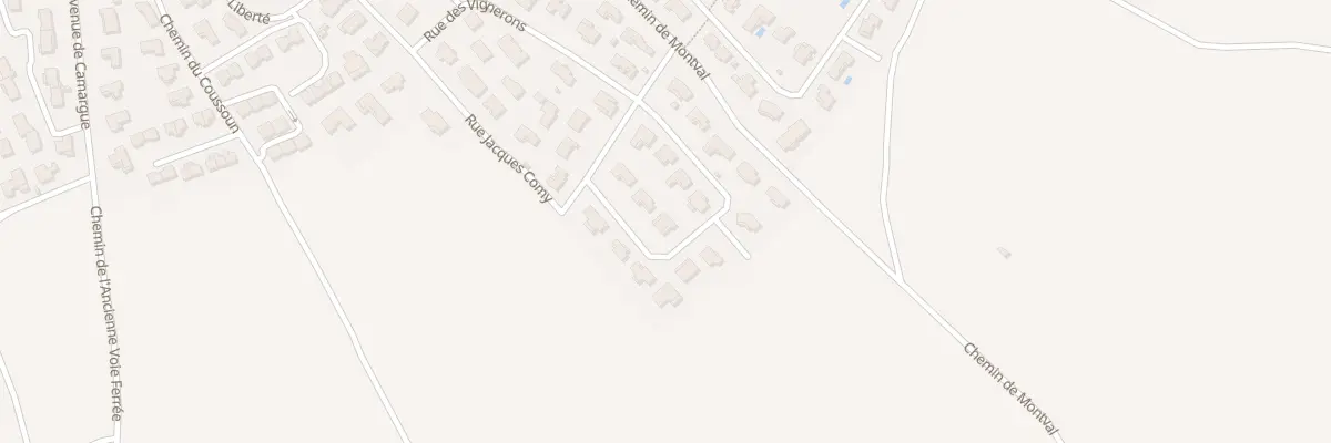 Plan du 10 Rue des Micocouliers à Garons
