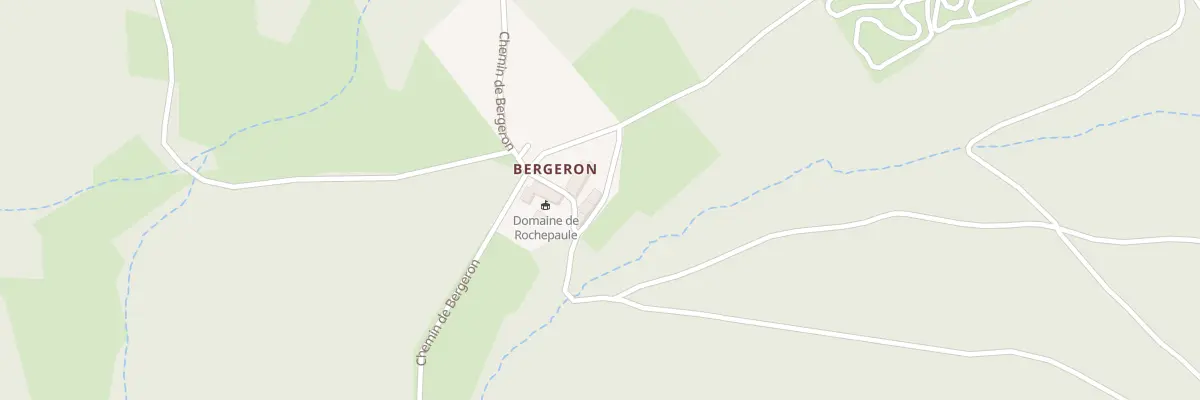 Plan du 630 Che Bergeron à Rochepaule
