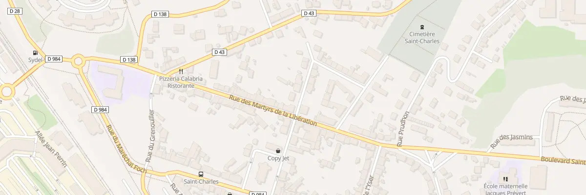 Plan du 23 Rue du 4 Septembre au Creusot