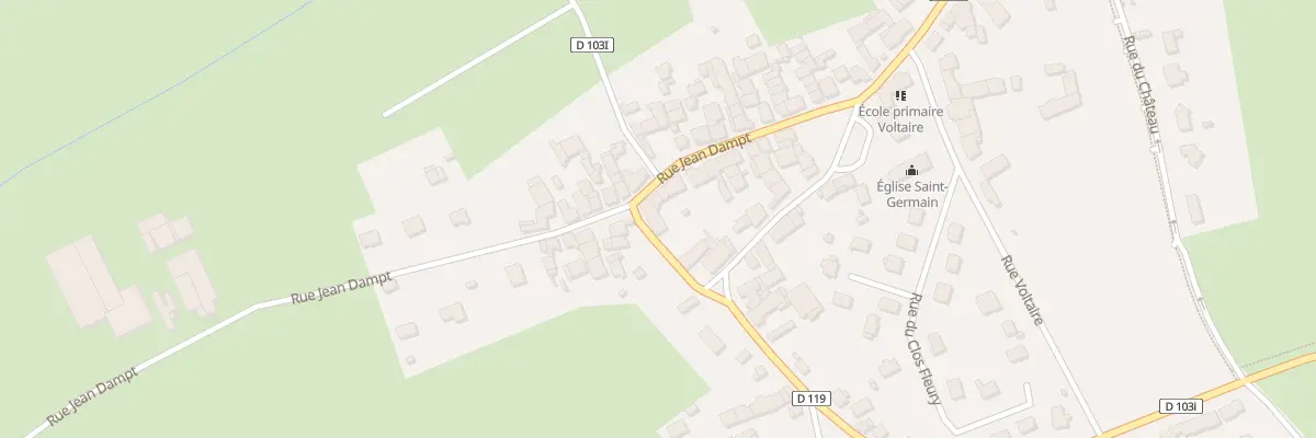 Plan du 1 Rue Charles Lallement à Venarey-les-Laumes