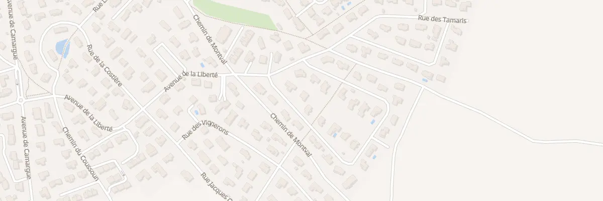 Plan du 3 Rue de la Vieille Vigne à Garons