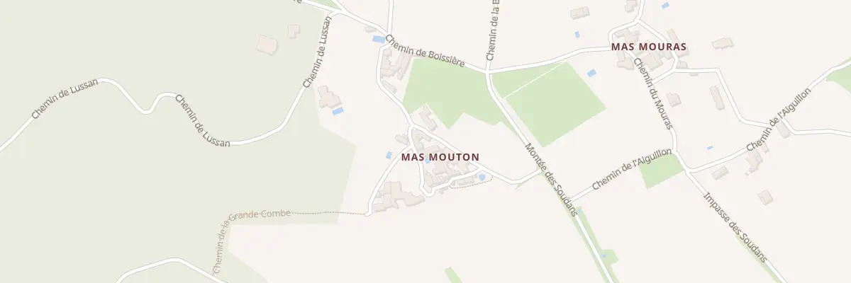 Plan du 155 Chem Mas Mouton à Verfeuil