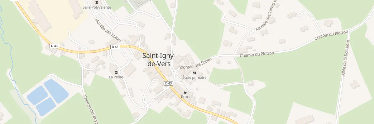 Plan du 47 Mte des Ecoles à Saint-Igny-de-Vers