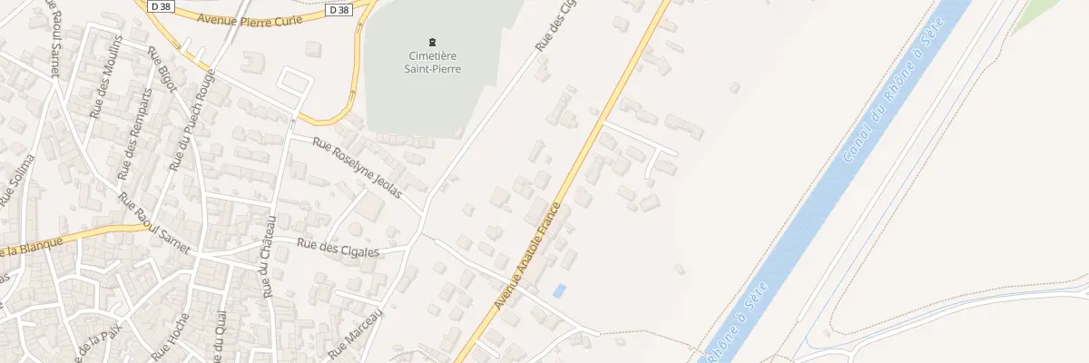 Plan du 55T Av Anatole France à Saint-Gilles