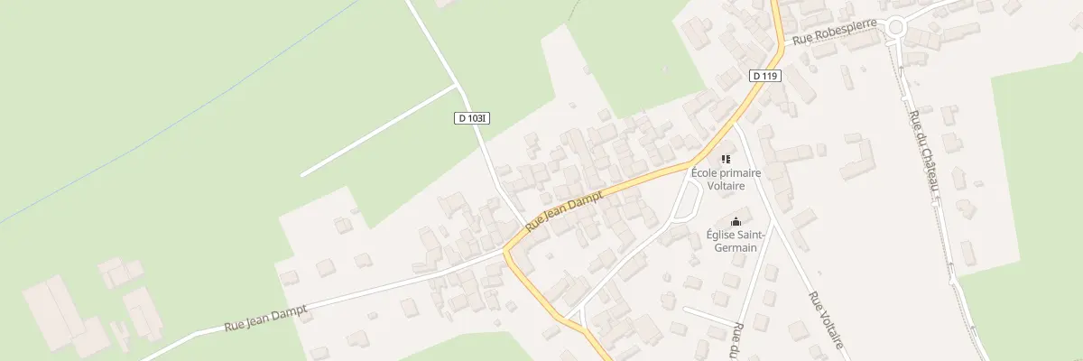 Plan du 46 Rue Jean Dampt à Venarey-les-Laumes