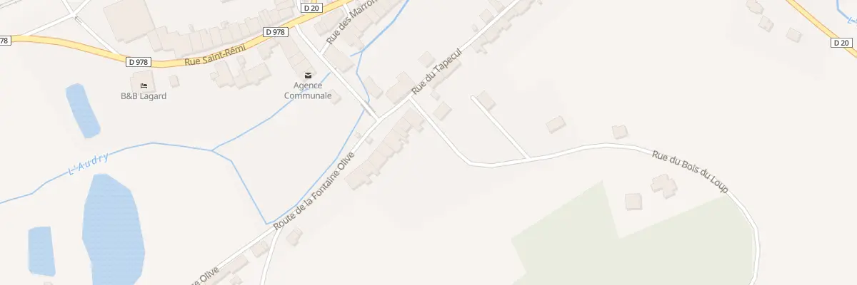 Plan du 3 La Grande Fontaine à Aubigny-les-Pothées