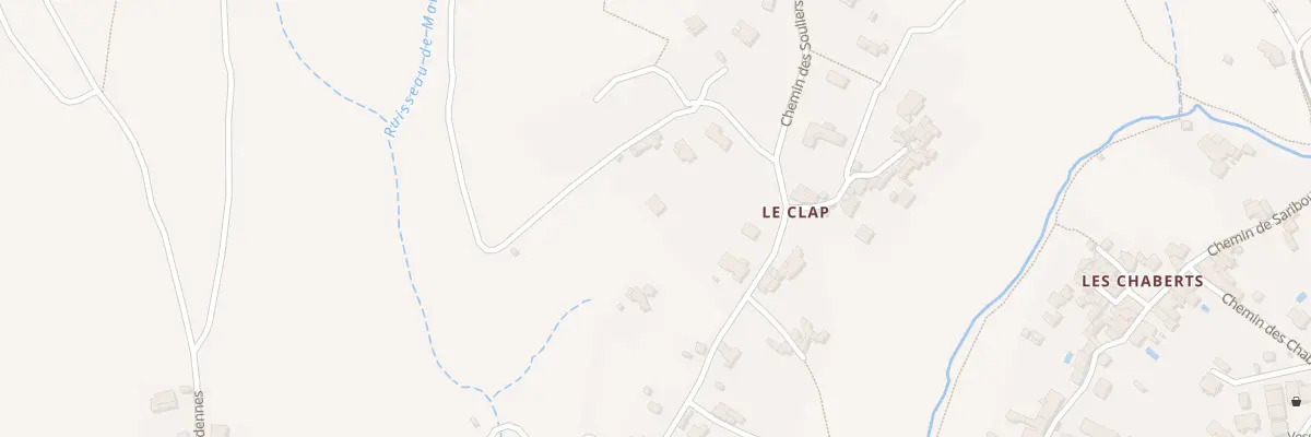 Plan du 7004 Les Reyniers à Vesseaux