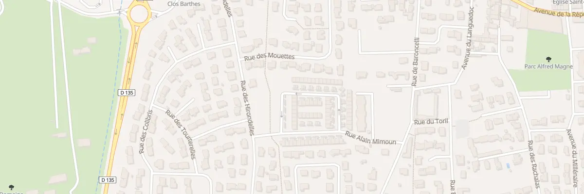Plan du 29 Rue Charles Vissac à Marguerittes