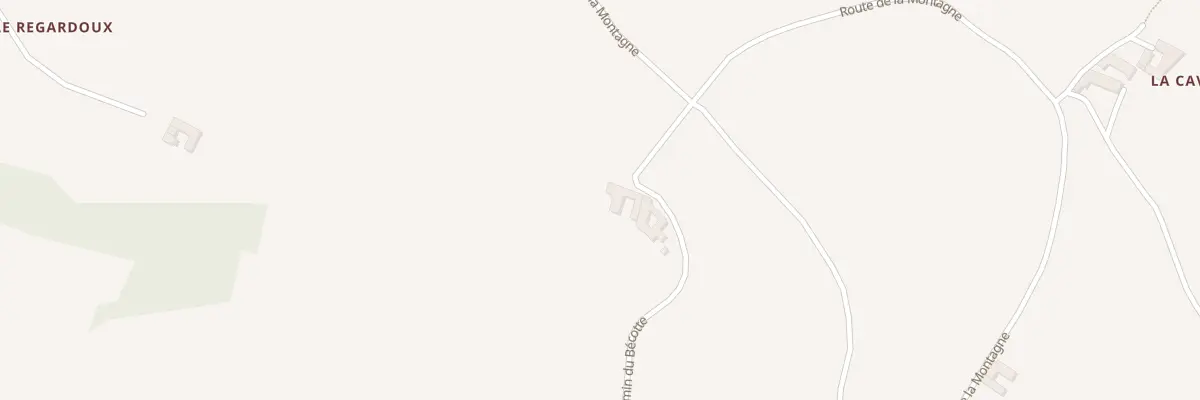 Plan du 88 Che du Bécotte à Saint-Denis-sur-Coise