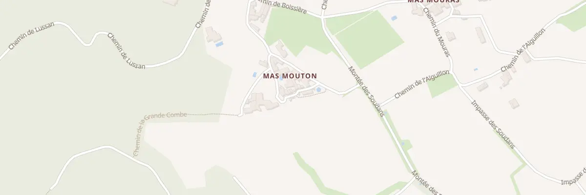 Plan du 5121 Mas de Mouton à Verfeuil