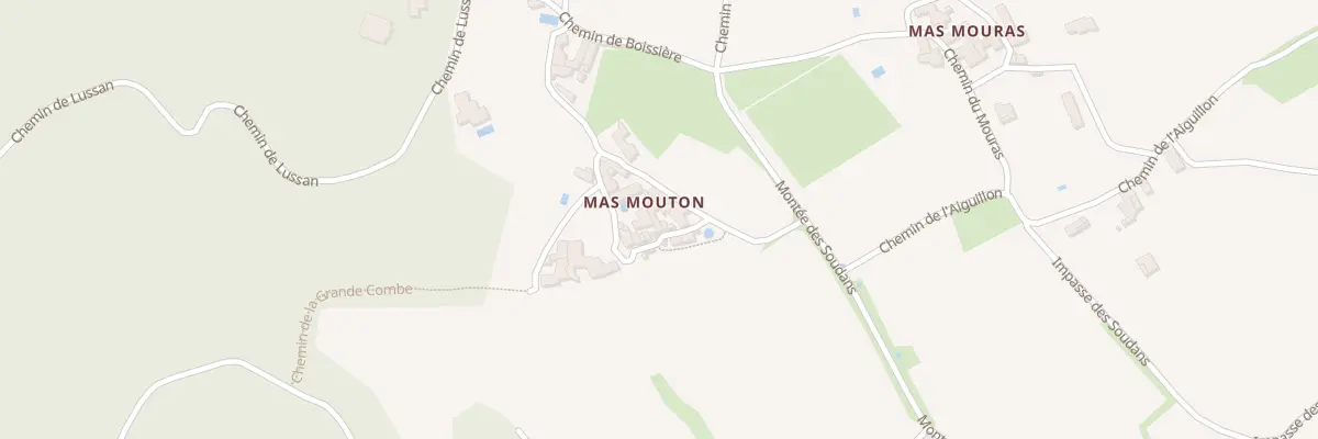 Plan du 5124 Mas de Mouton à Verfeuil