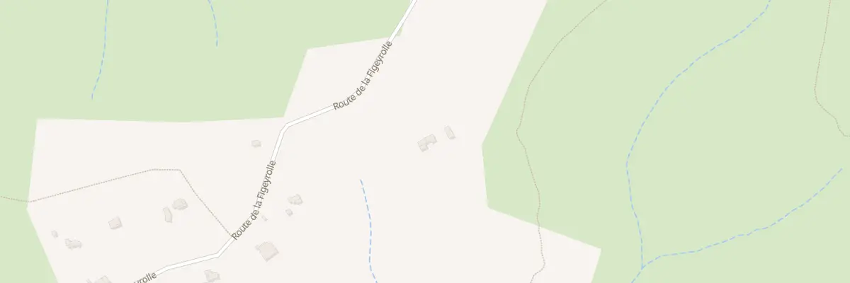 Plan du 1772 Rte de la Figeyrolle à Rochecolombe