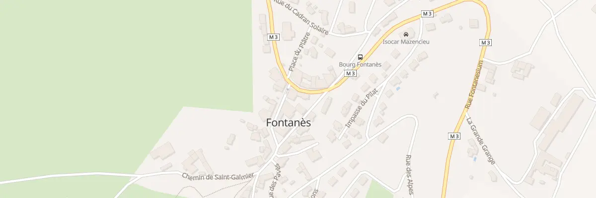 Plan du 449 Rue Fontanésium à Fontanès