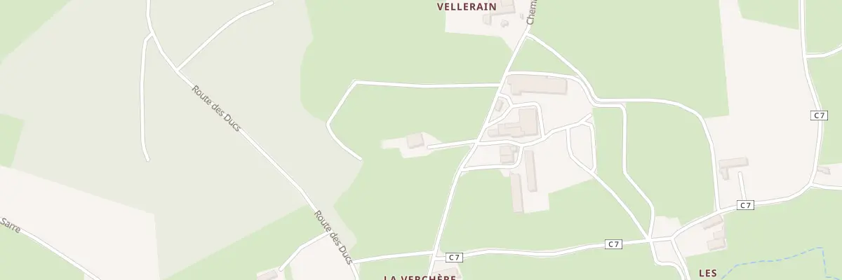 Plan du 301 Che de Velerain à Verosvres