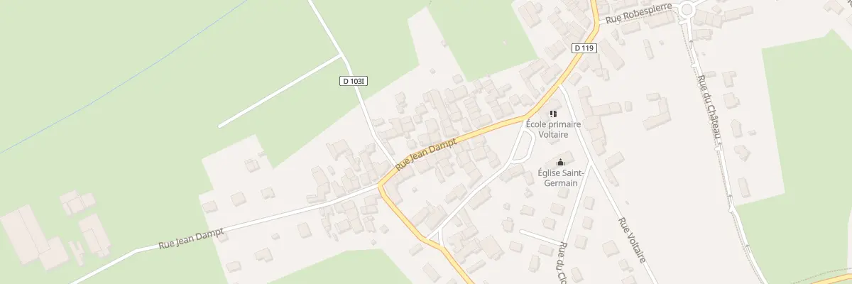Plan du 38 Rue Jean Dampt à Venarey-les-Laumes
