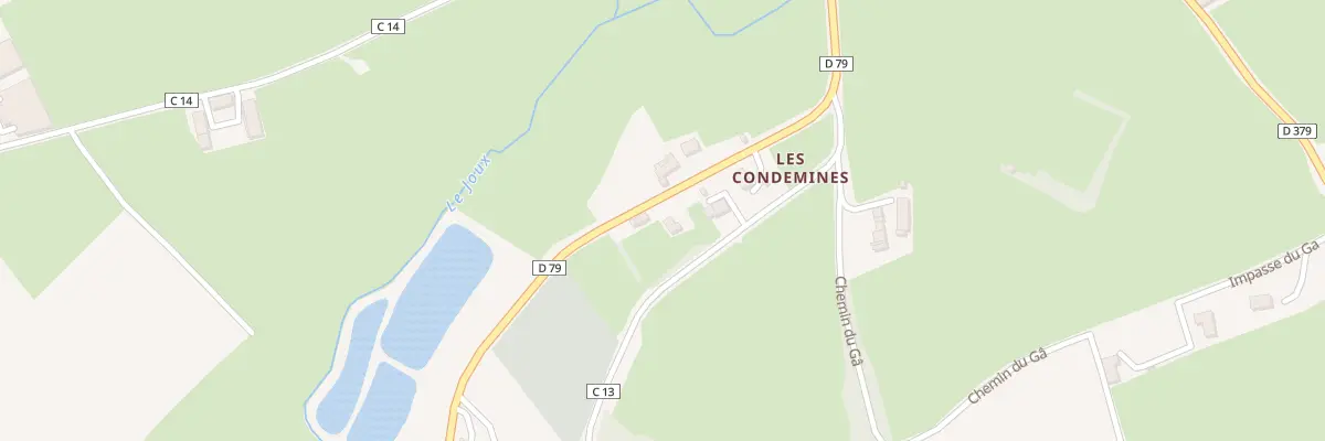 Plan du 379 Rte de Beaubery à Saint-Bonnet-de-Joux