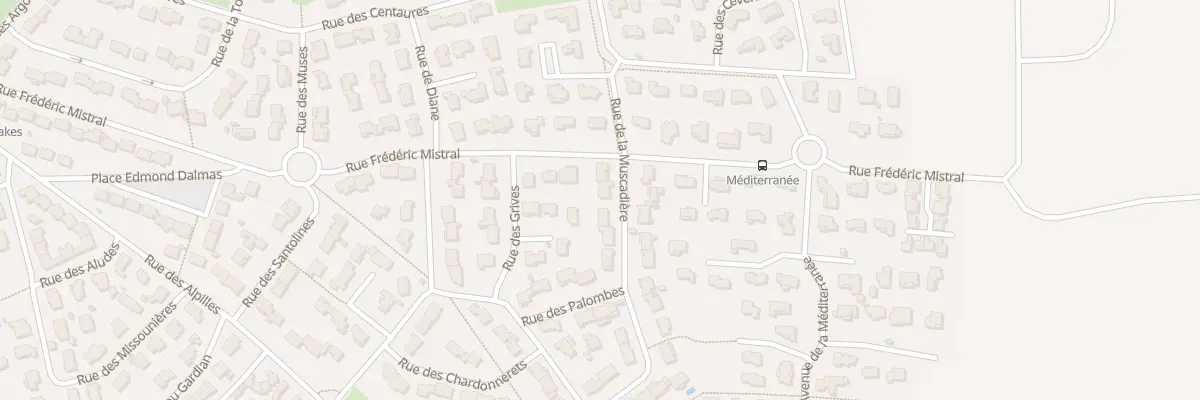 Plan du 19 Rue de la Muscadière à Garons