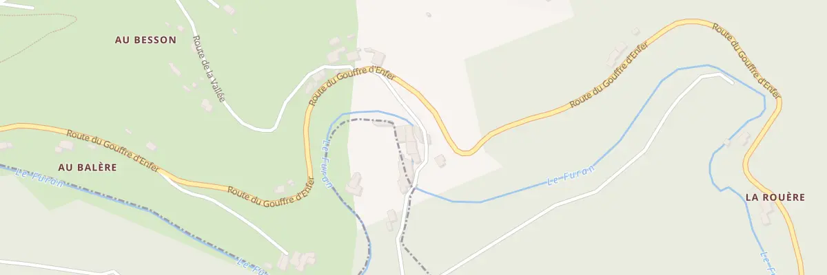 Plan du 24 Rte du Gouffre D’enfer à Saint-Étienne