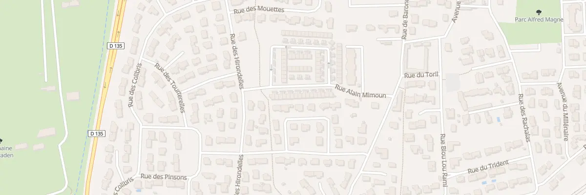 Plan du 21 Rue Alain Mimoun à Marguerittes