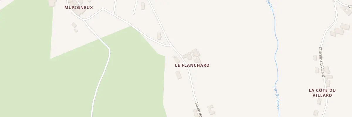 Plan du 251 Rte du Flanchard à Grammond