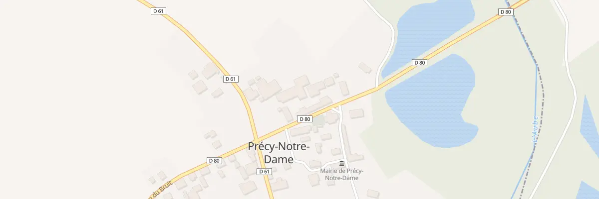 Plan du 8 Rue du Bruit à Précy-Notre-Dame