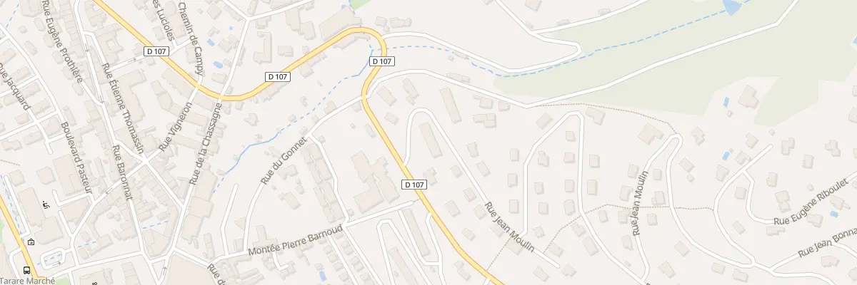 Plan du 4 Rue JEAN MOULIN à Tarare