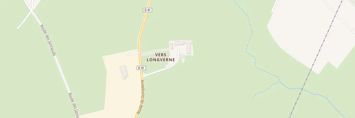 Plan du 3324 Rte de Dompierre à Montmelard