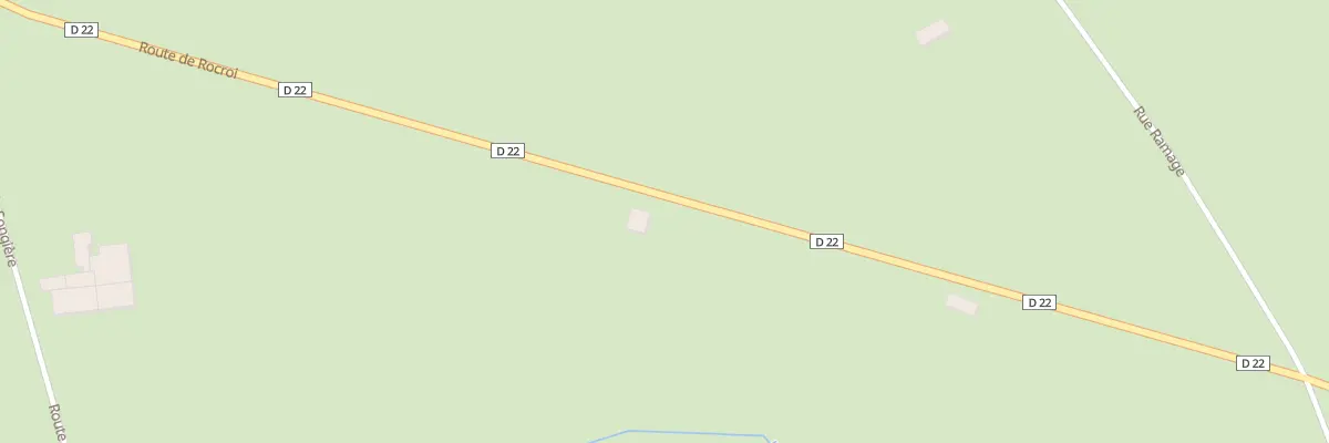 Plan du 2 Rte de Rocroi à Regniowez