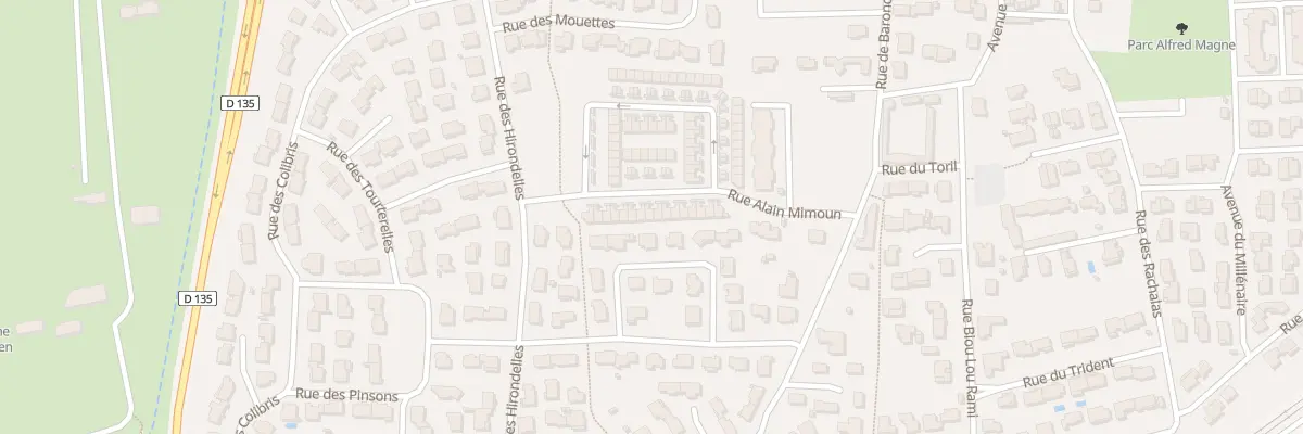 Plan du 17 Rue Alain Mimoun à Marguerittes