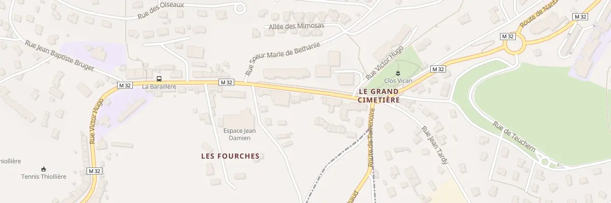 Plan du 11 Rue Victor Hugo à Saint-Jean-Bonnefonds