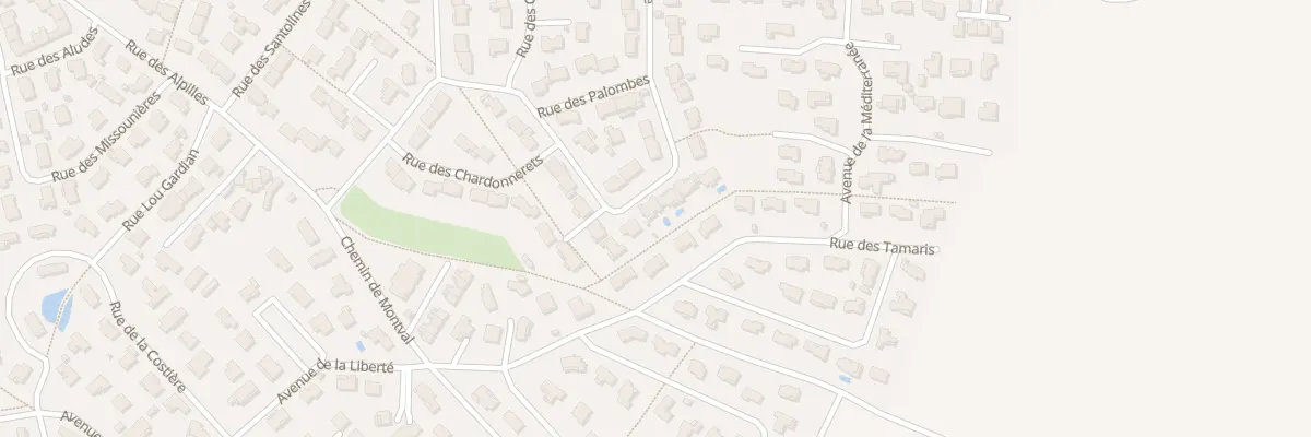Plan du 20 Rue de la Muscadière à Garons