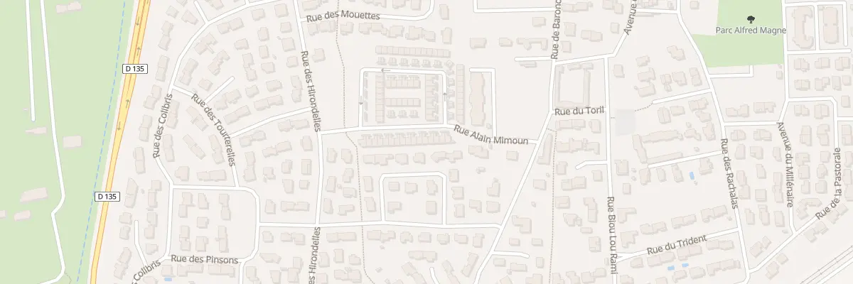 Plan du 9 Rue Alain Mimoun à Marguerittes