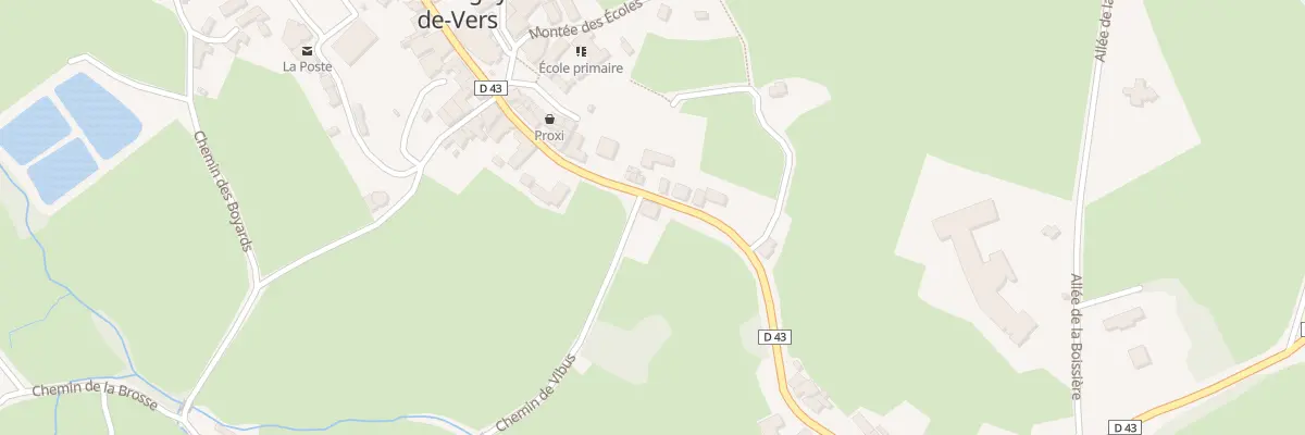 Plan du 85 Rue des Sornins à Saint-Igny-de-Vers