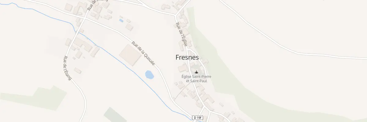 Plan du 7 Rue de l’Eglise à Fresnes