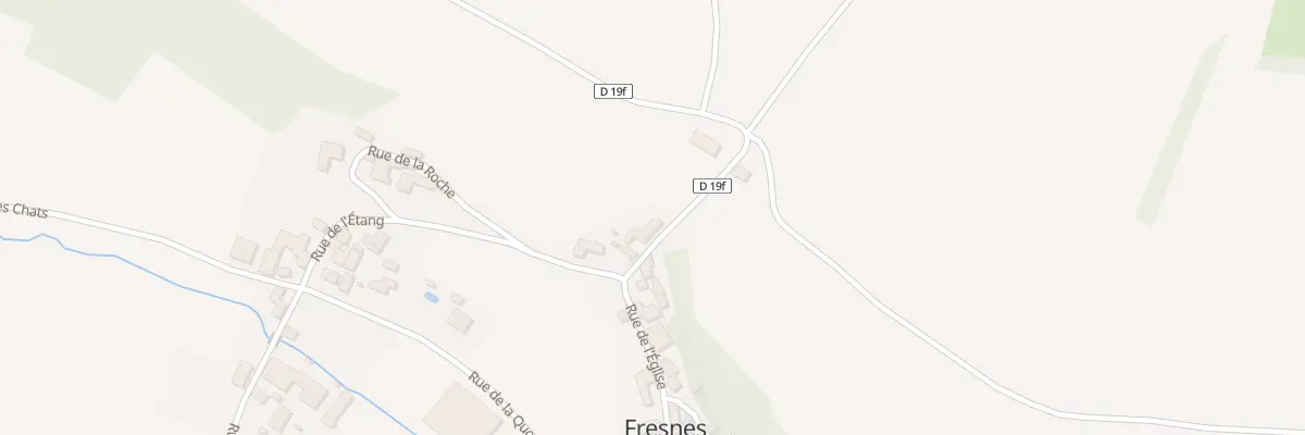 Plan du 1 Rue du Pont à Fresnes