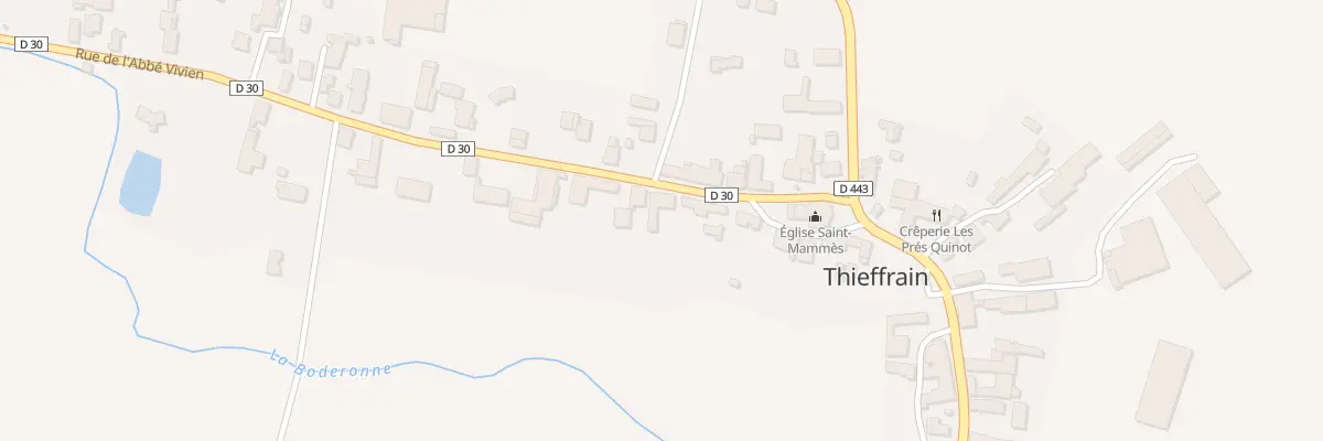 Plan du 7 Rue de l’Abbé Vivien à Thieffrain